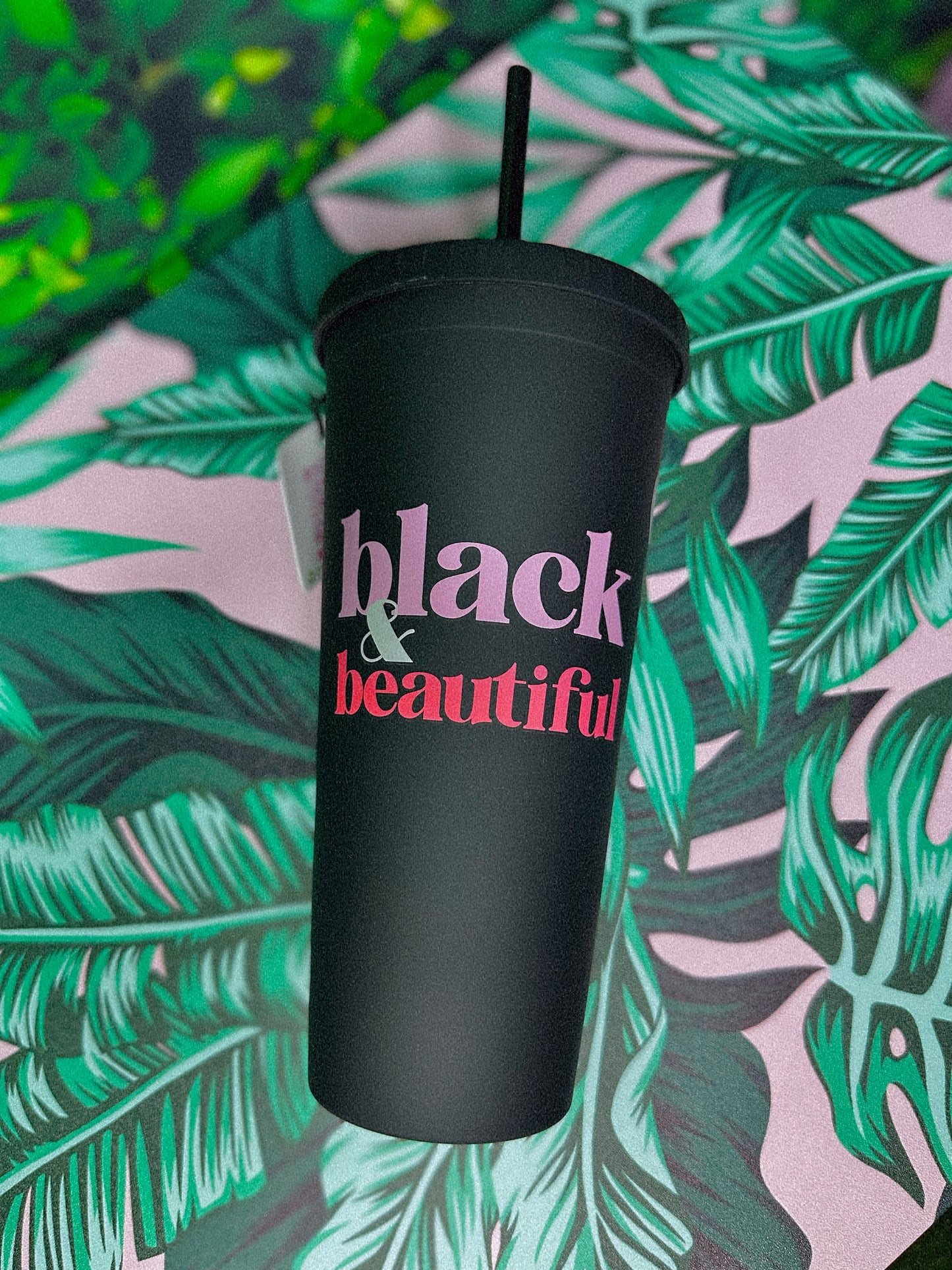 Black & Beautiful Tumbler